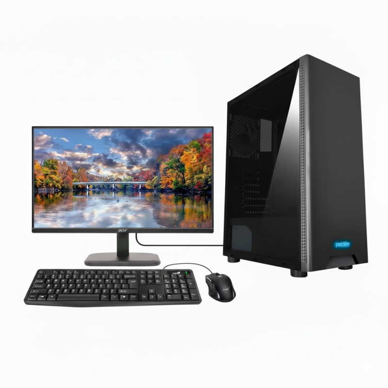 PC Core I5 10400T Ssd 512Gb 16Gb Ram Monitor ACER 22